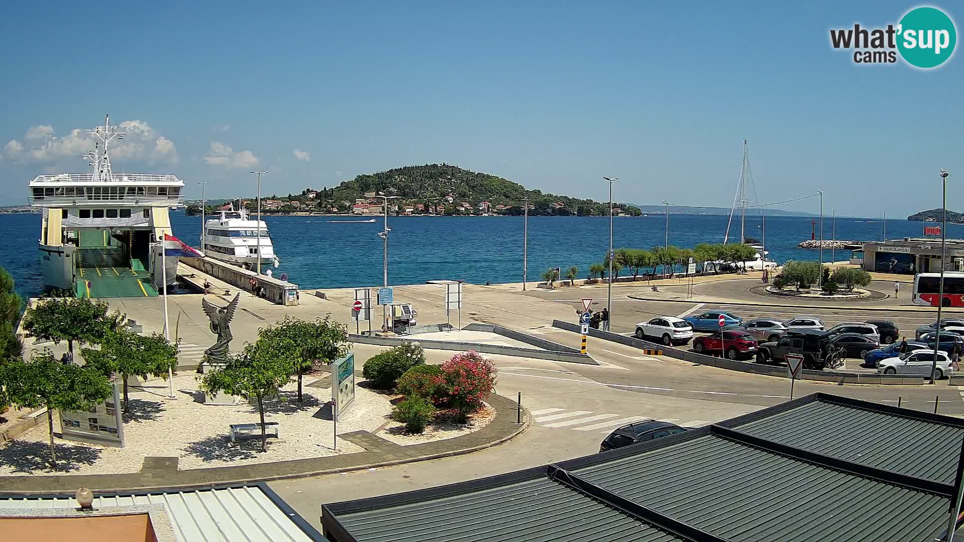 UGLJAN Webcam – Preko-Fähre nach Zadar