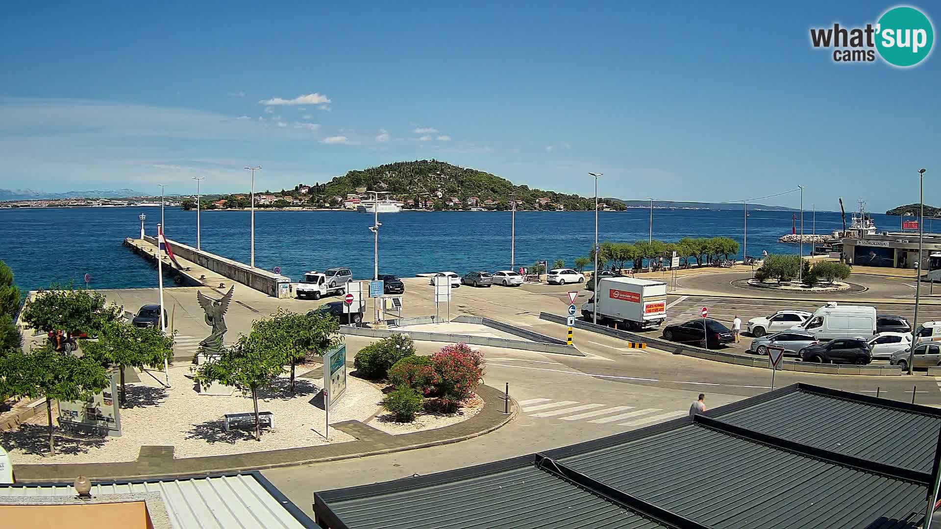 Web cam UGLJAN – Ferry de Preko à Zadar