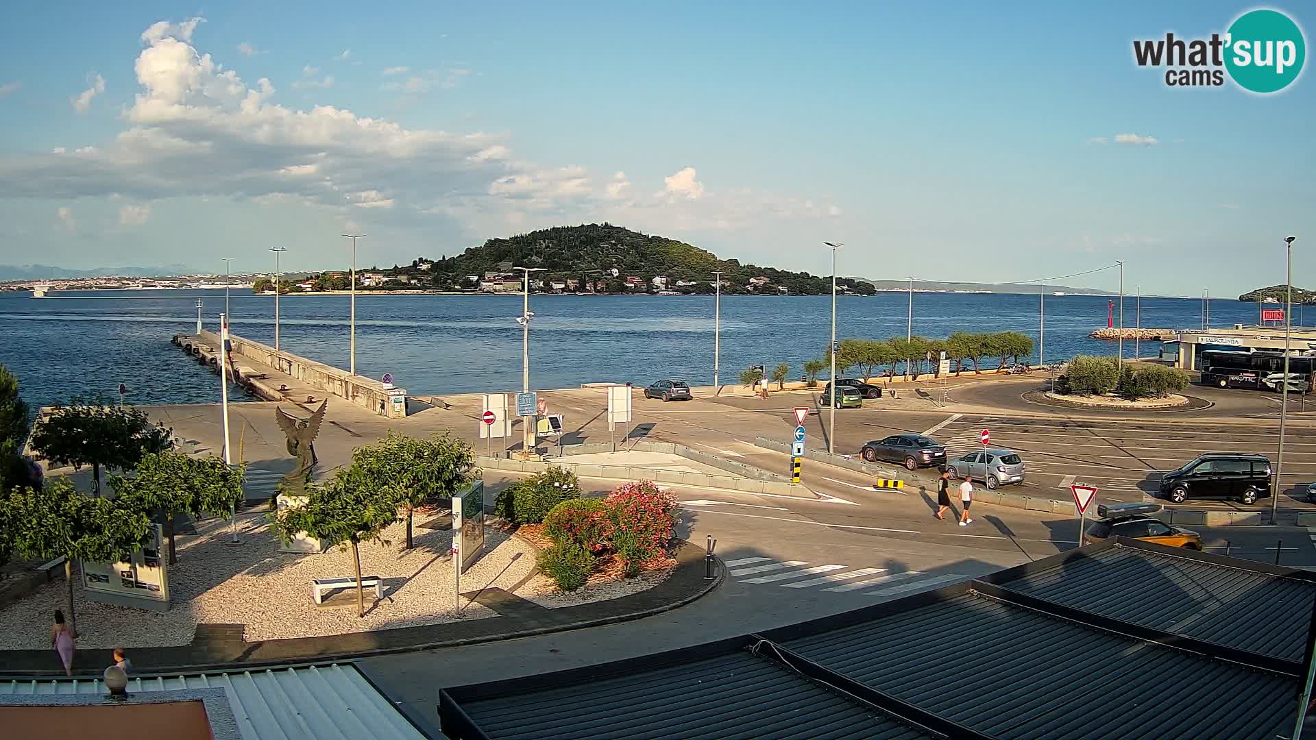 Webcam Ugljan – Preko Ferry to Zadar