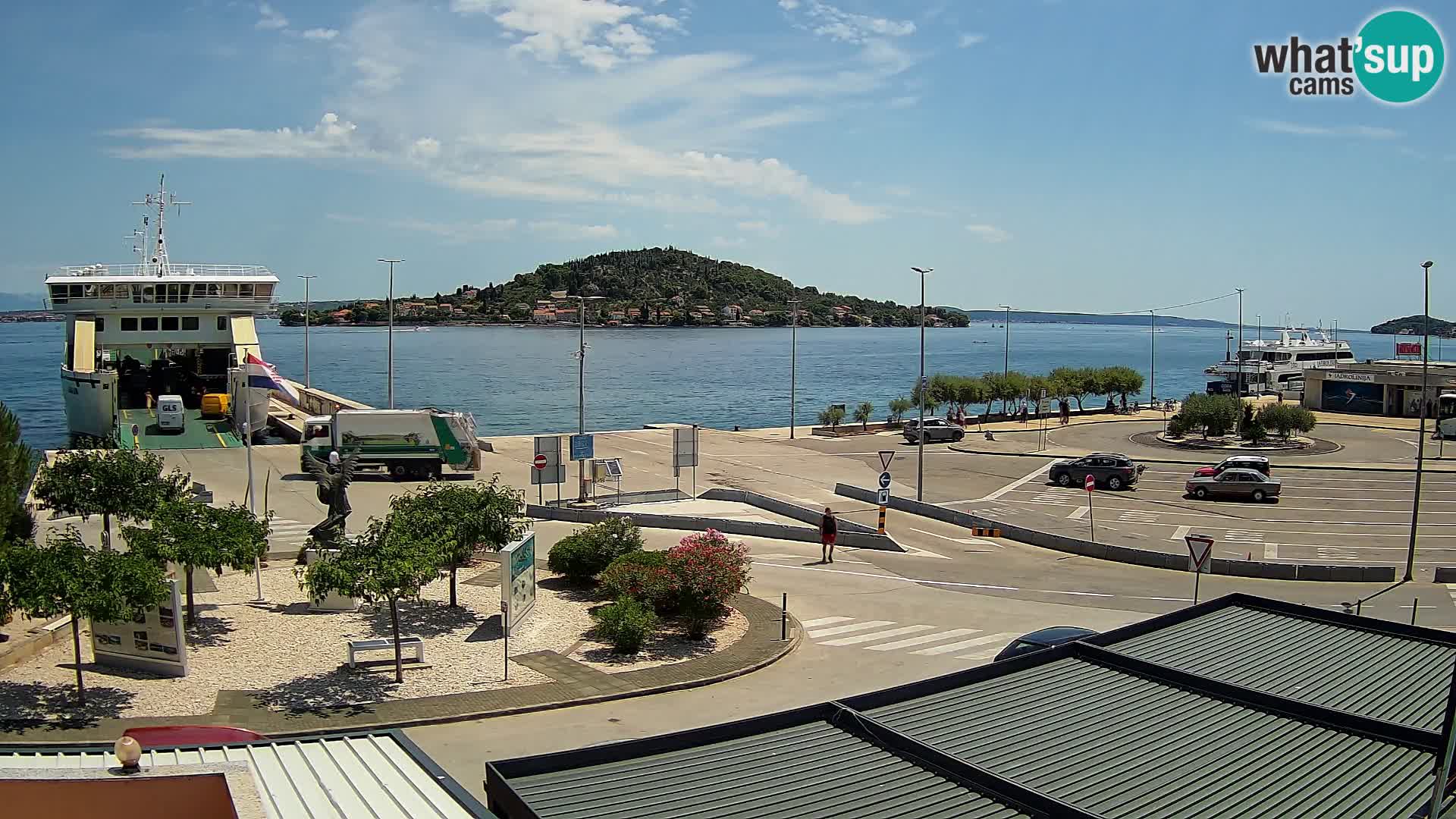 UGLJAN Webcam – Preko-Fähre nach Zadar