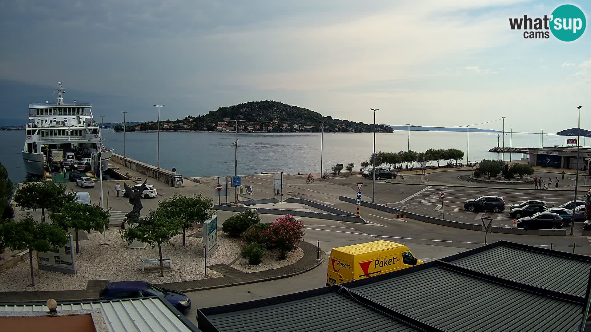 Cámara web UGLJAN – Transportar de Preko a Zadar