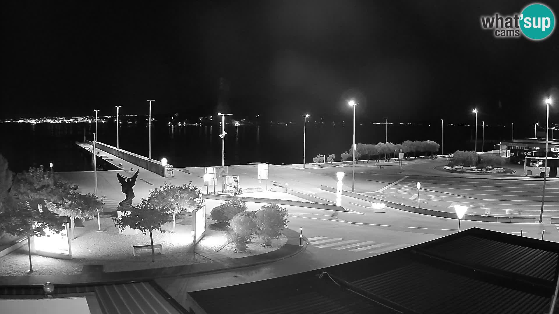Webcam Ugliano – terminal traghetto da Preko a Zara