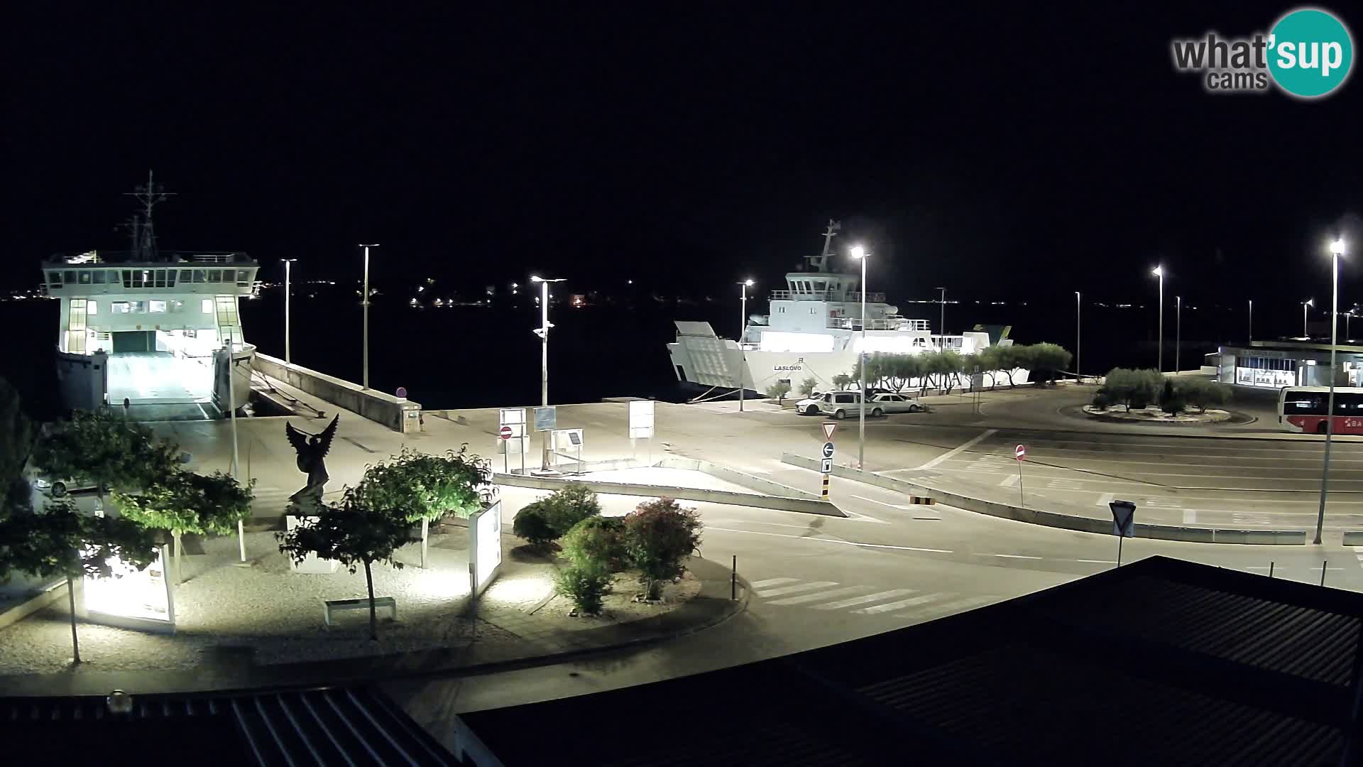 Webcam Ugljan – Preko Ferry to Zadar