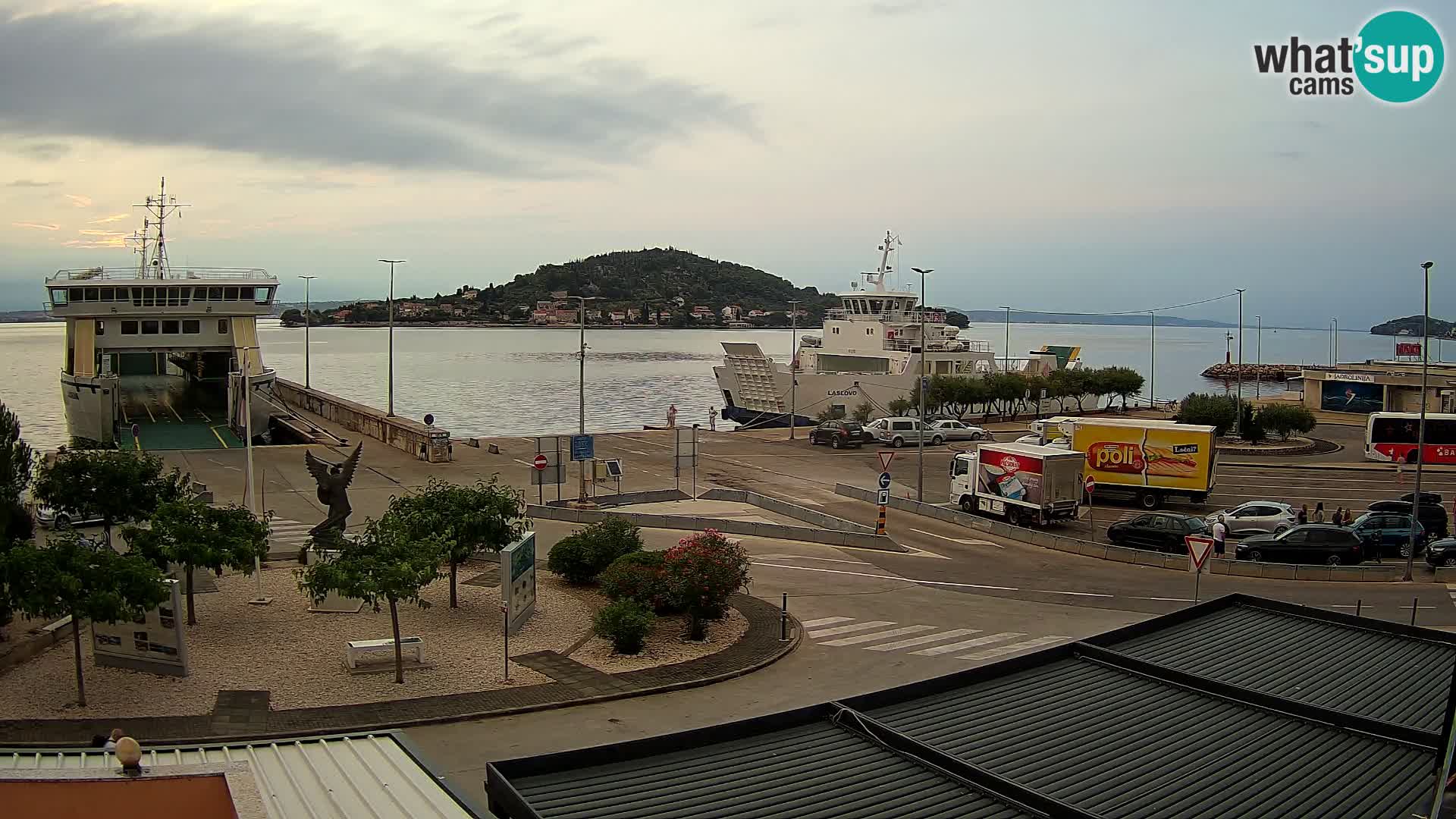 UGLJAN Webcam – Preko-Fähre nach Zadar
