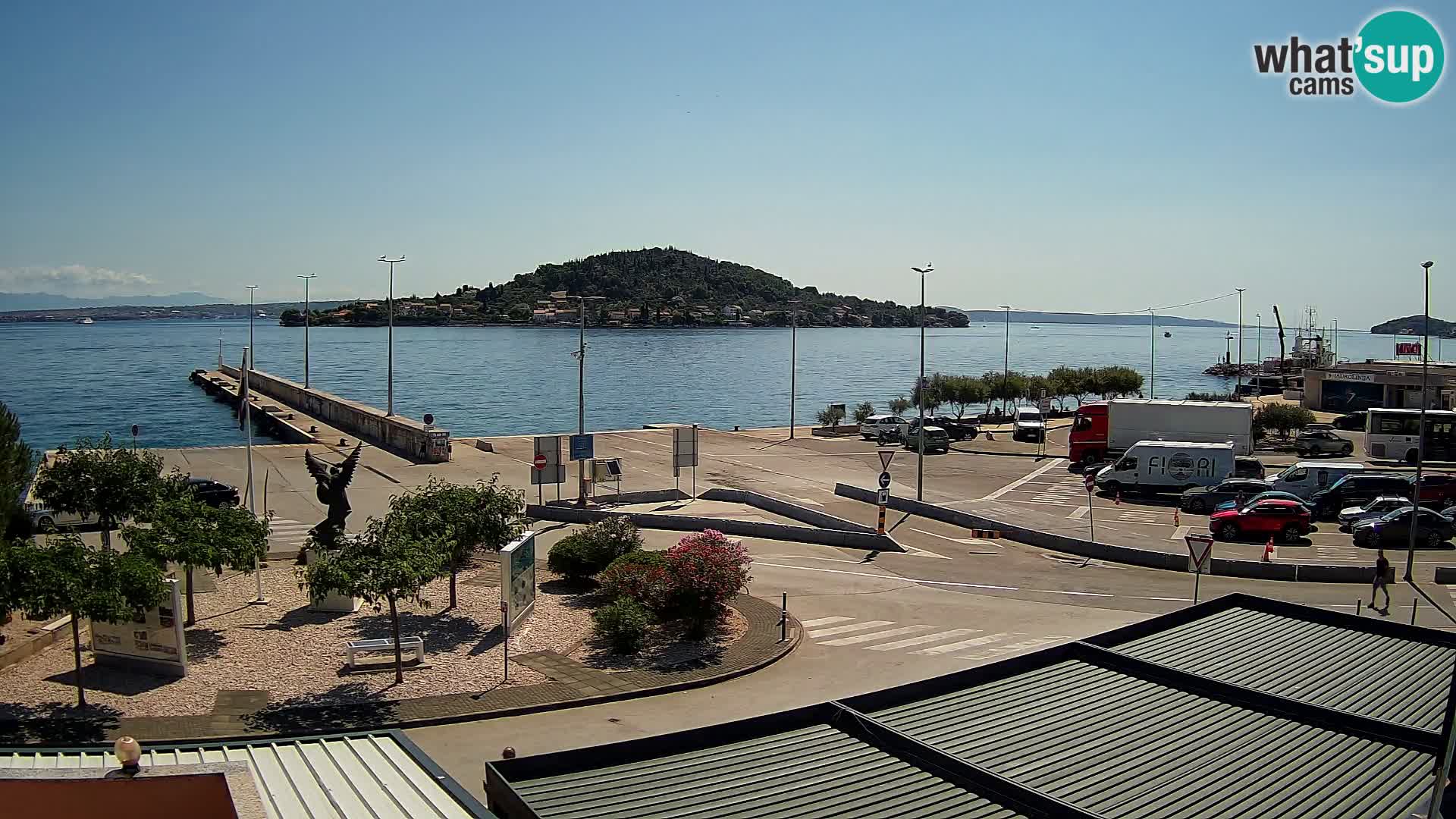 Webcam Ugljan – Preko Ferry to Zadar