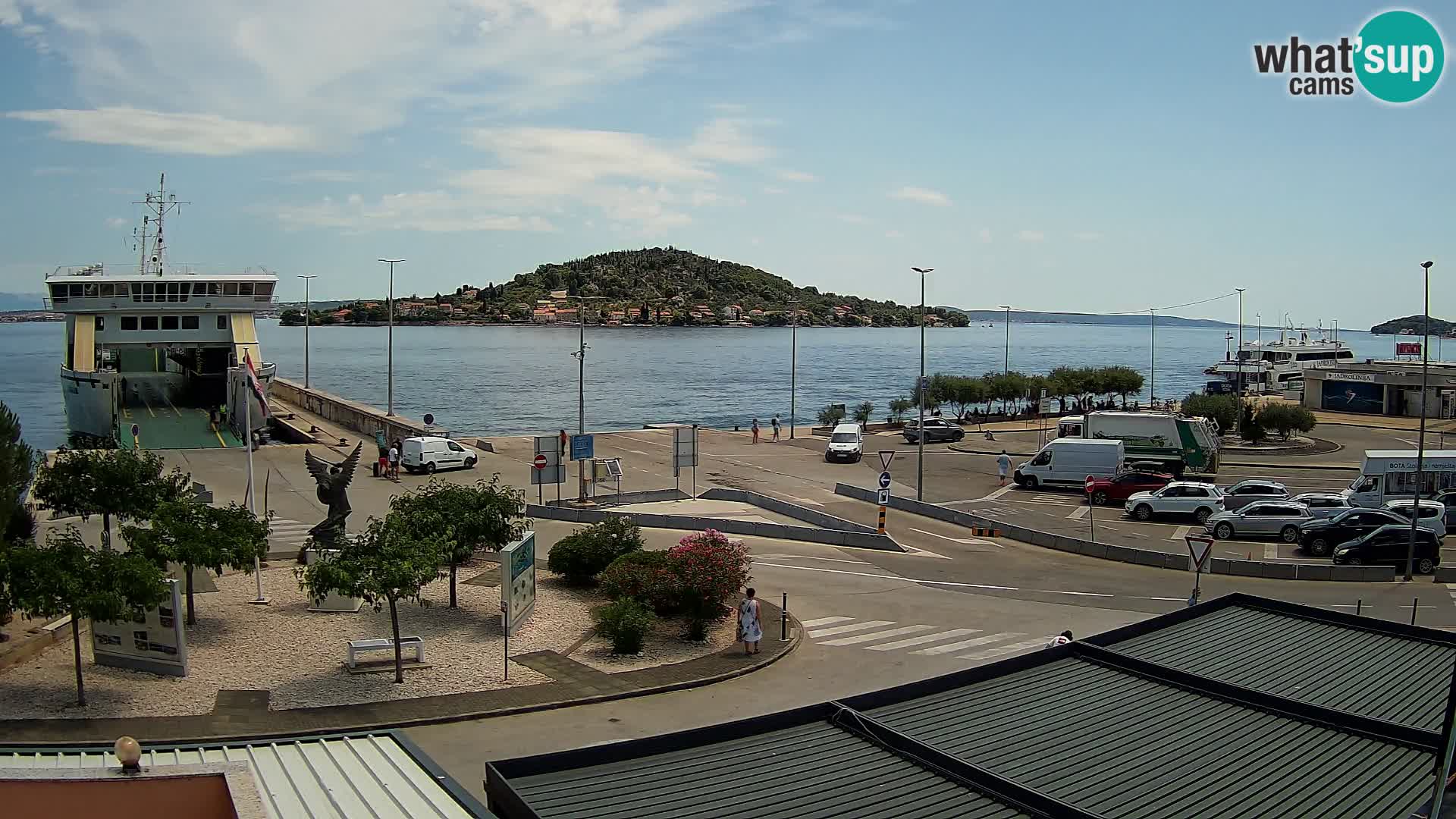 UGLJAN Webcam – Preko-Fähre nach Zadar