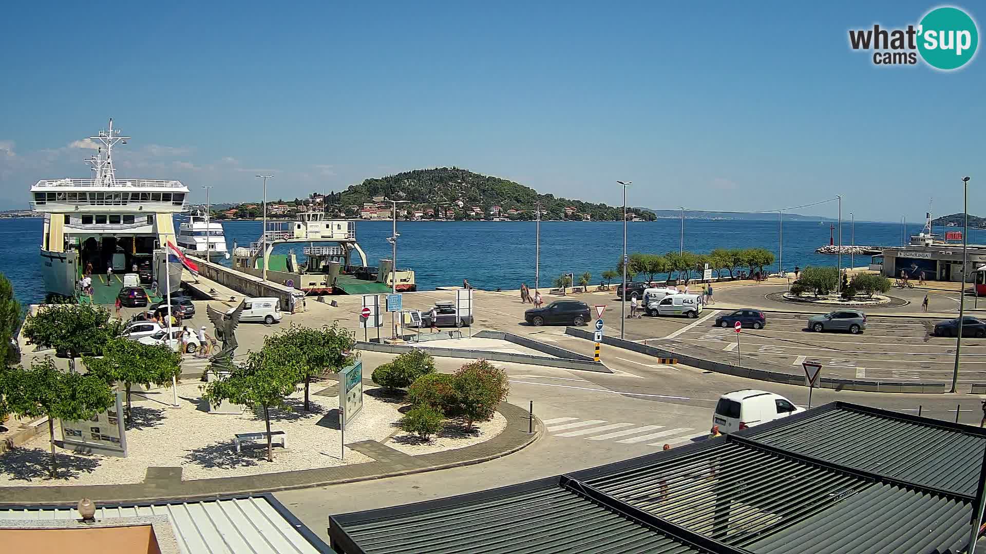 UGLJAN Webcam – Preko-Fähre nach Zadar