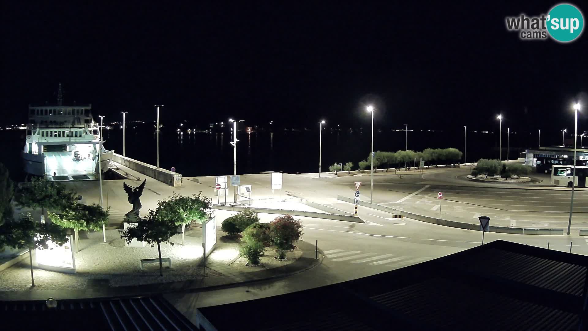 Webcam Ugljan – Preko Ferry to Zadar