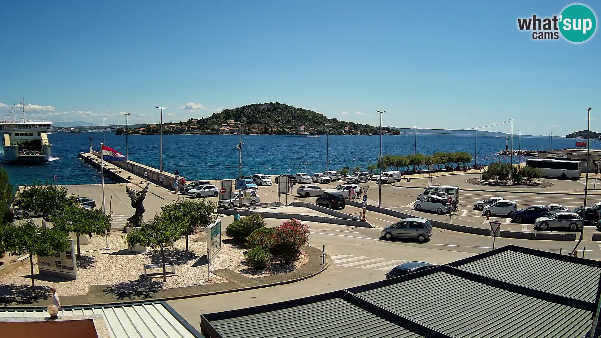 Web cam UGLJAN – Ferry de Preko à Zadar