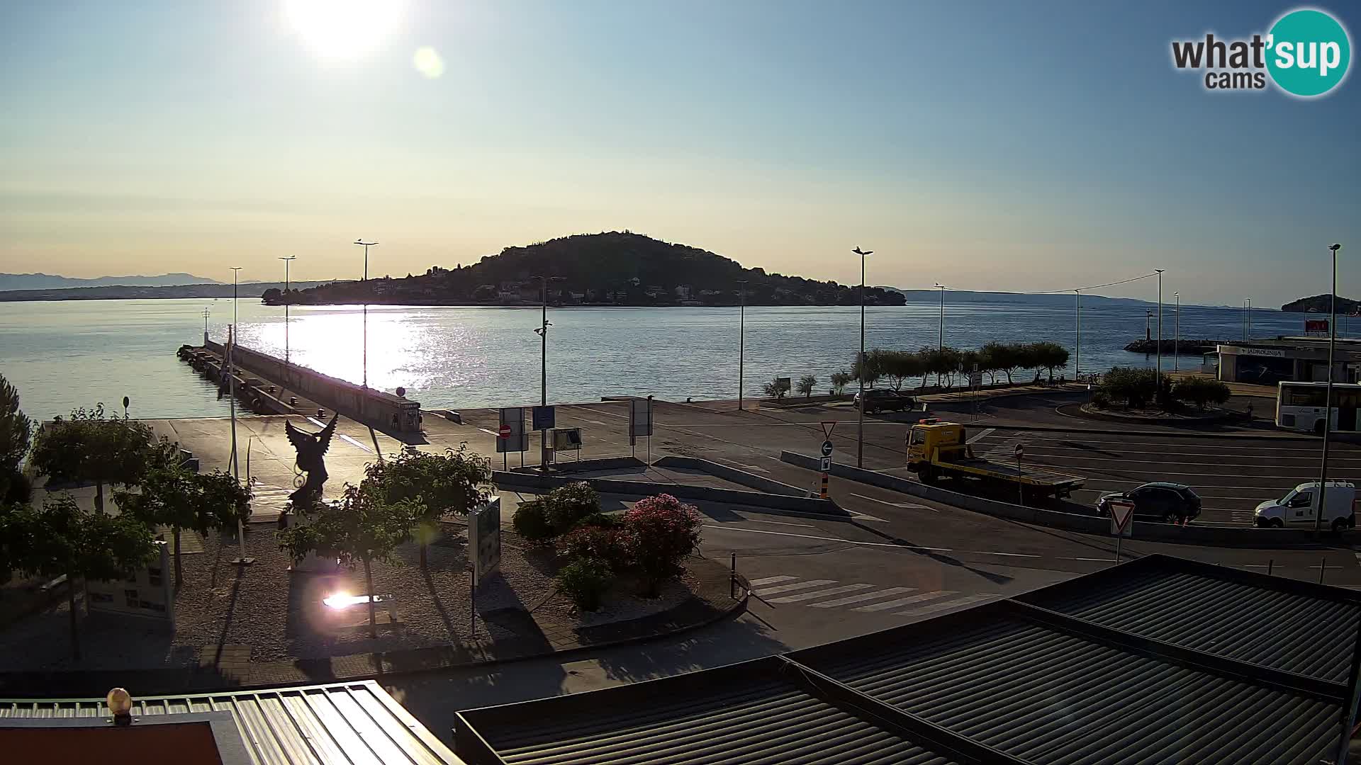 Webcam Ugljan – Preko Ferry to Zadar