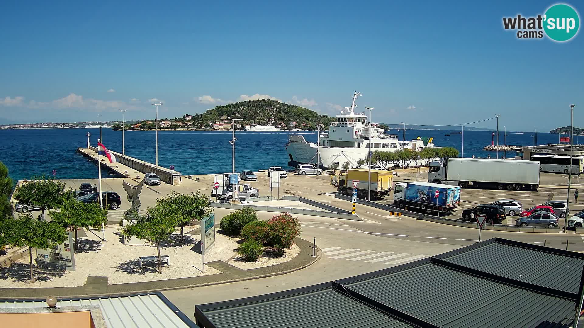 UGLJAN Webcam – Preko-Fähre nach Zadar