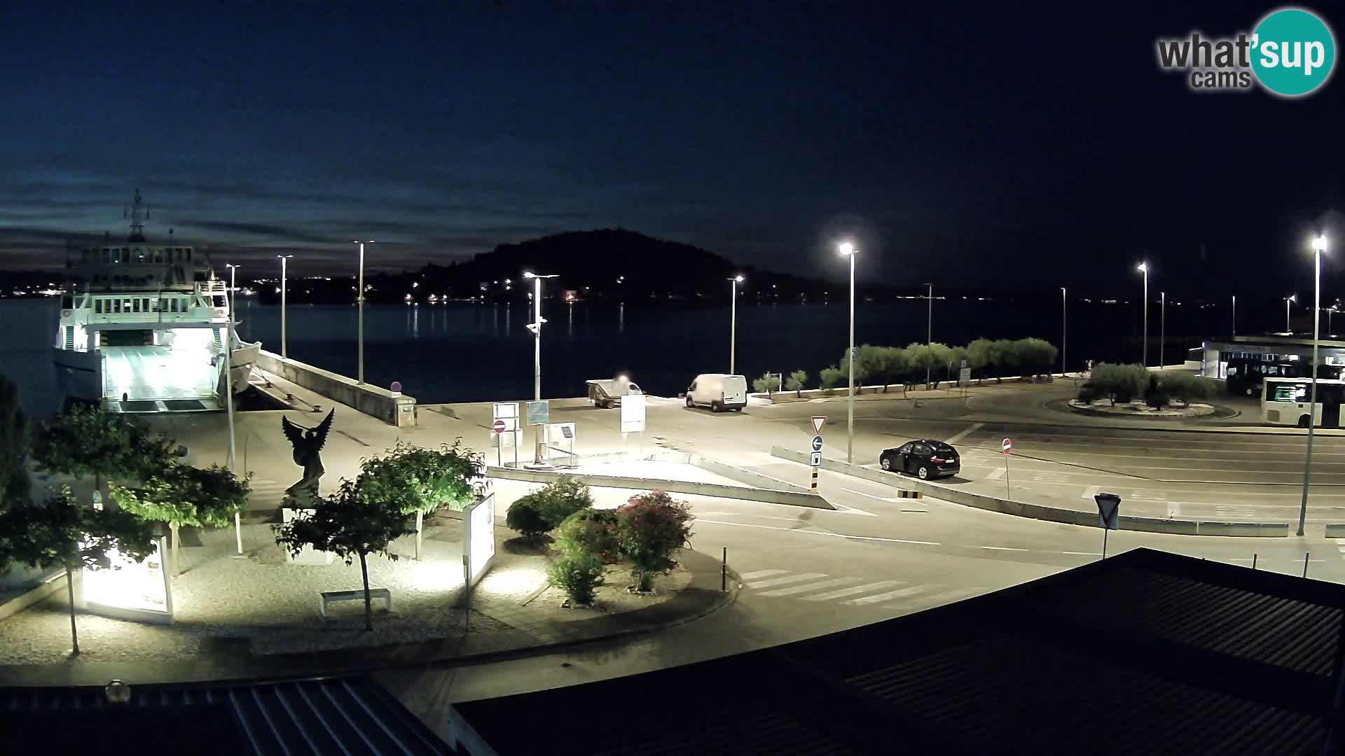 Spletna kamera Ugljan – trajekt Preko – Zadar