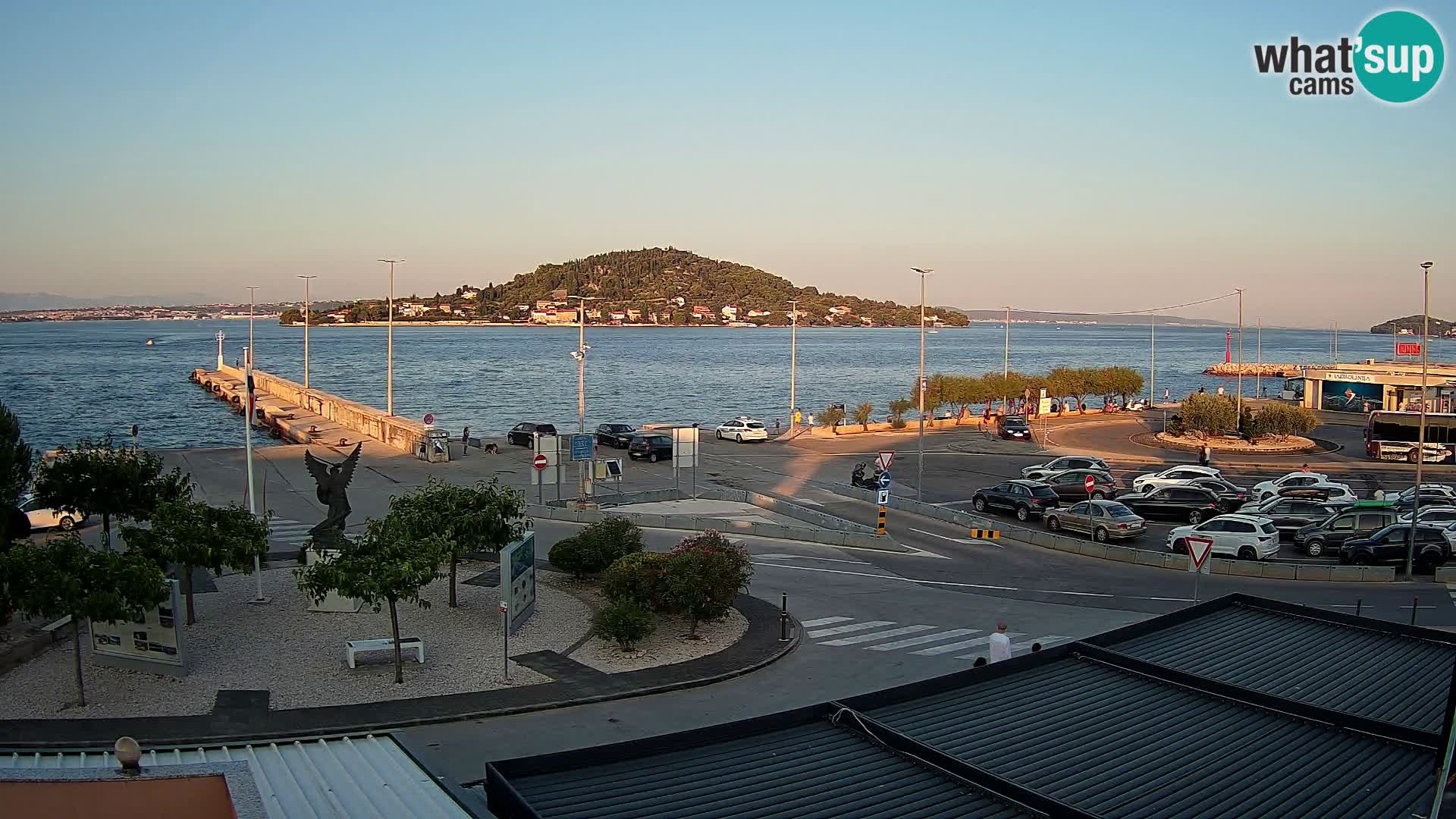 Webcam Ugljan – Preko Ferry to Zadar