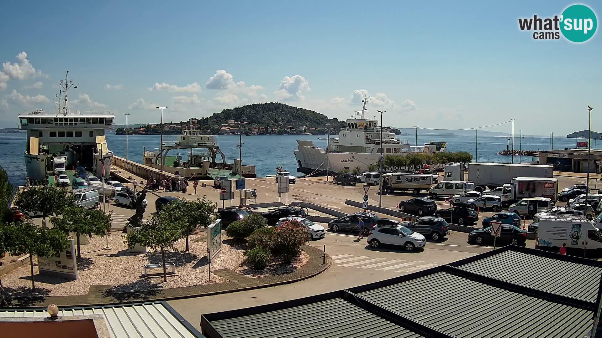 UGLJAN Webcam – Preko-Fähre nach Zadar
