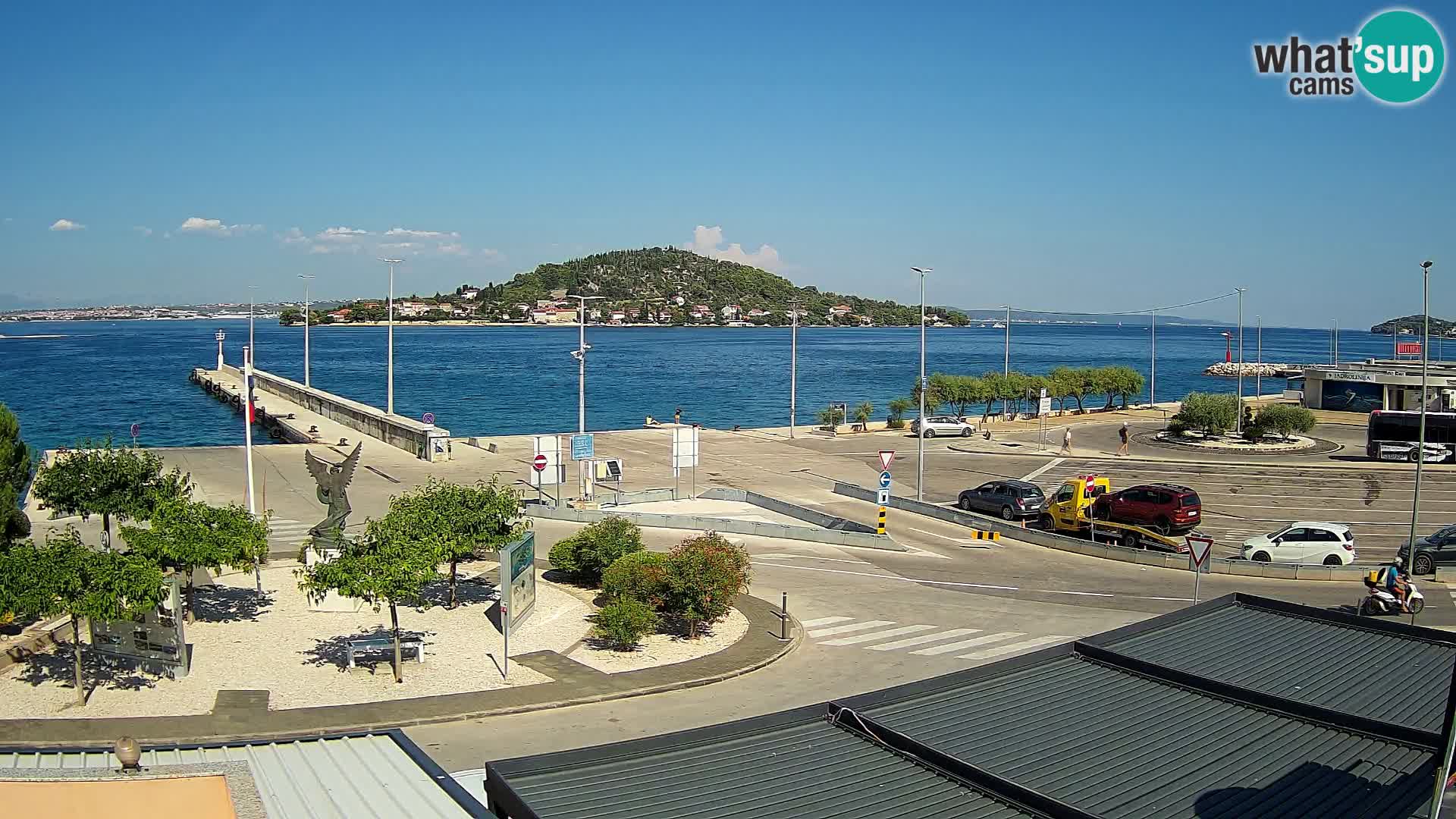 Web cam UGLJAN – Ferry de Preko à Zadar