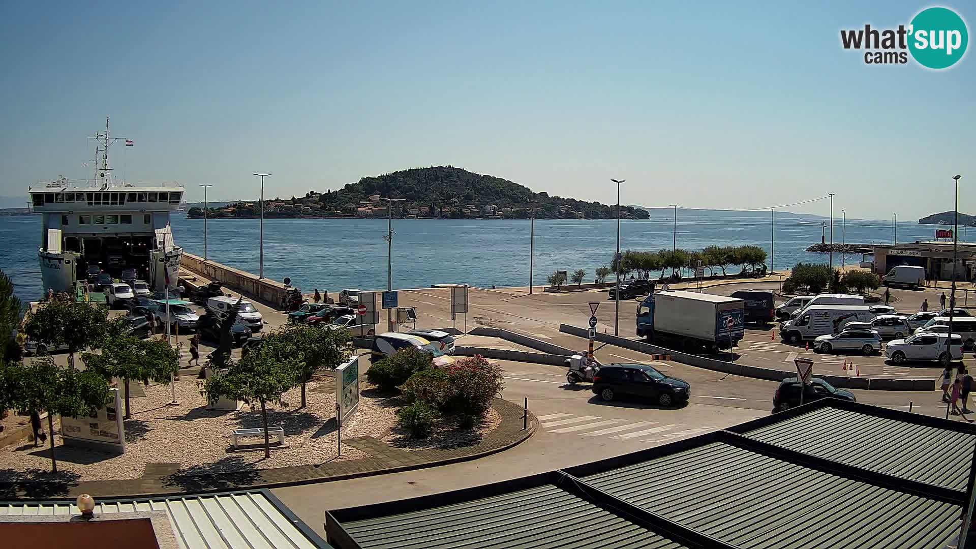 UGLJAN Webcam – Preko-Fähre nach Zadar