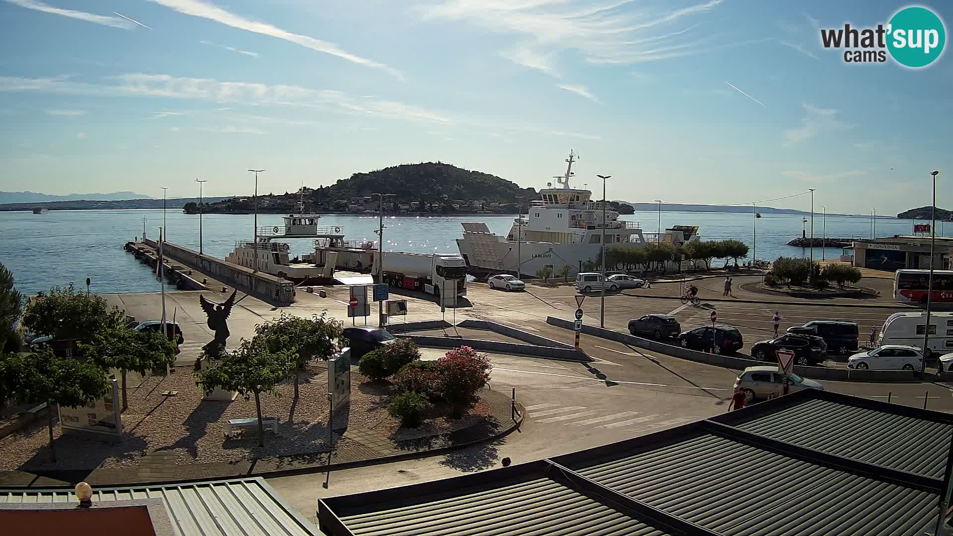 Cámara web UGLJAN – Transportar de Preko a Zadar