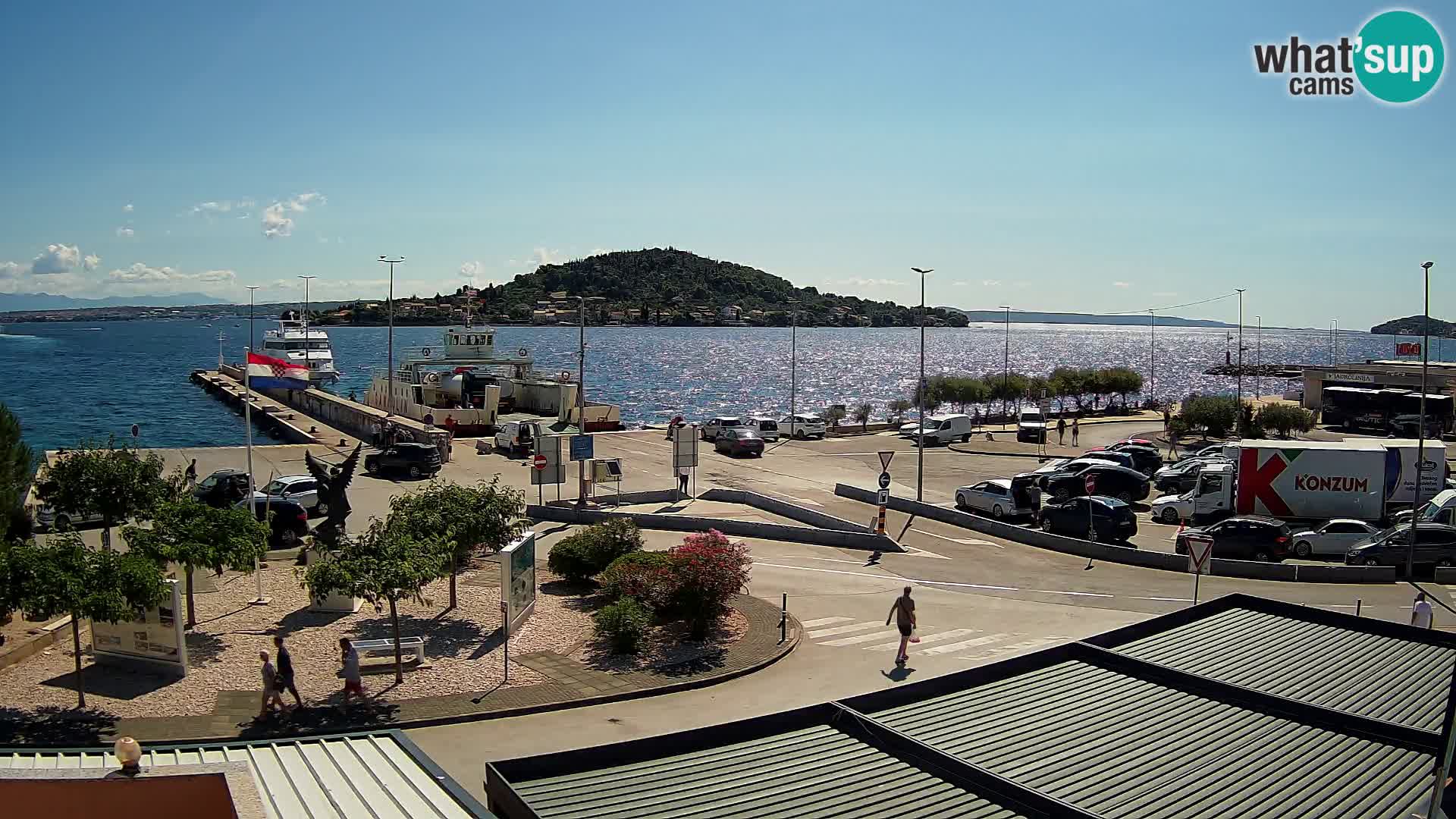Cámara web UGLJAN – Transportar de Preko a Zadar