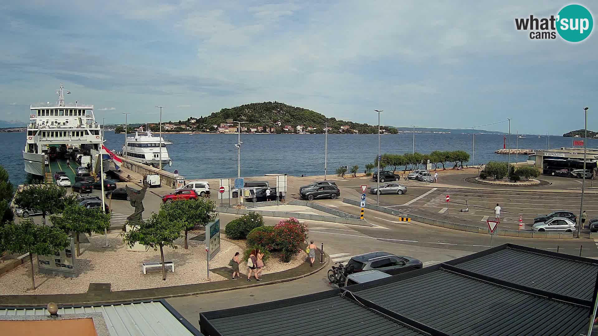 UGLJAN Webcam – Preko-Fähre nach Zadar