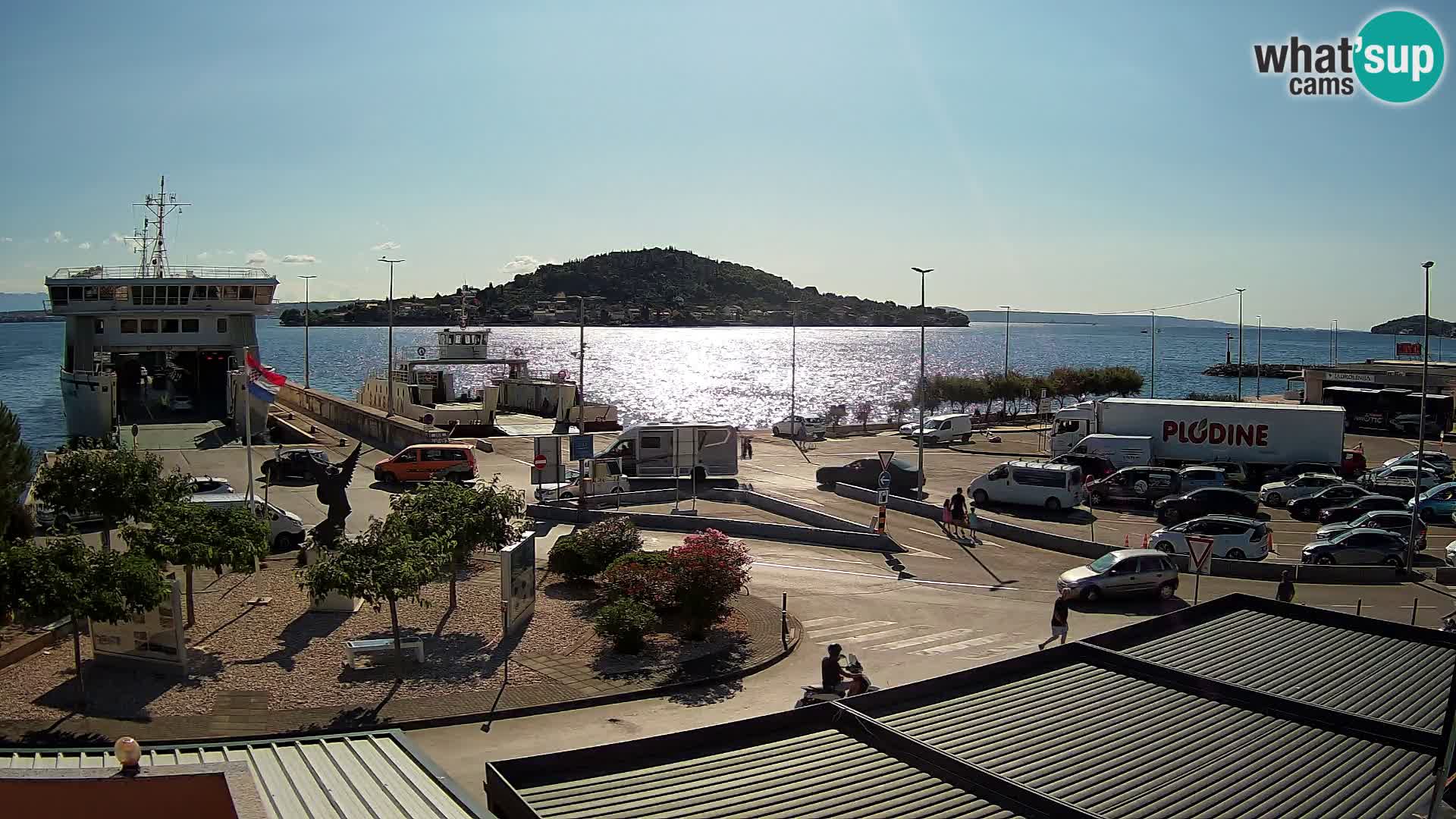 UGLJAN Webcam – Preko-Fähre nach Zadar