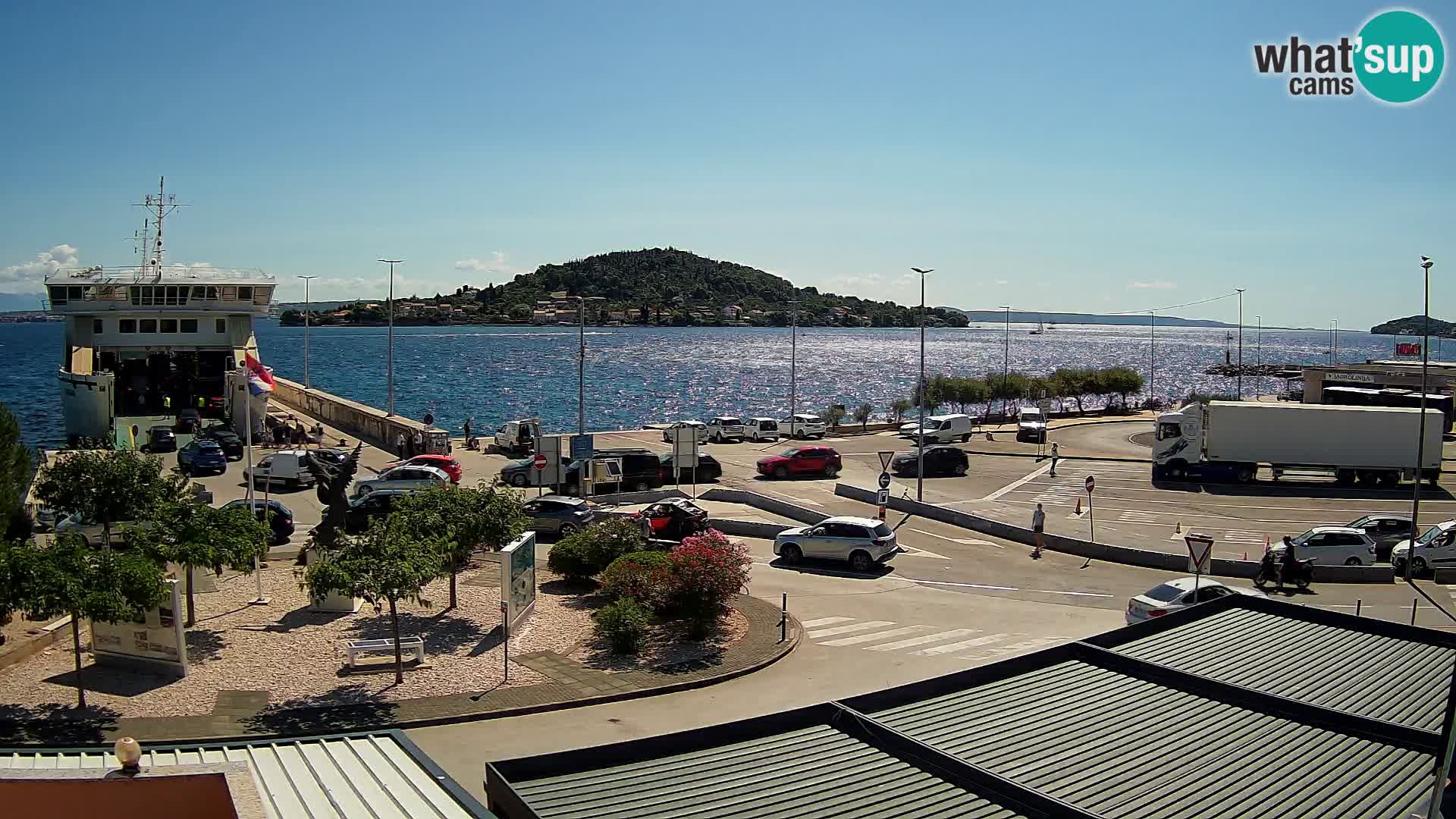 Web cam UGLJAN – Ferry de Preko à Zadar