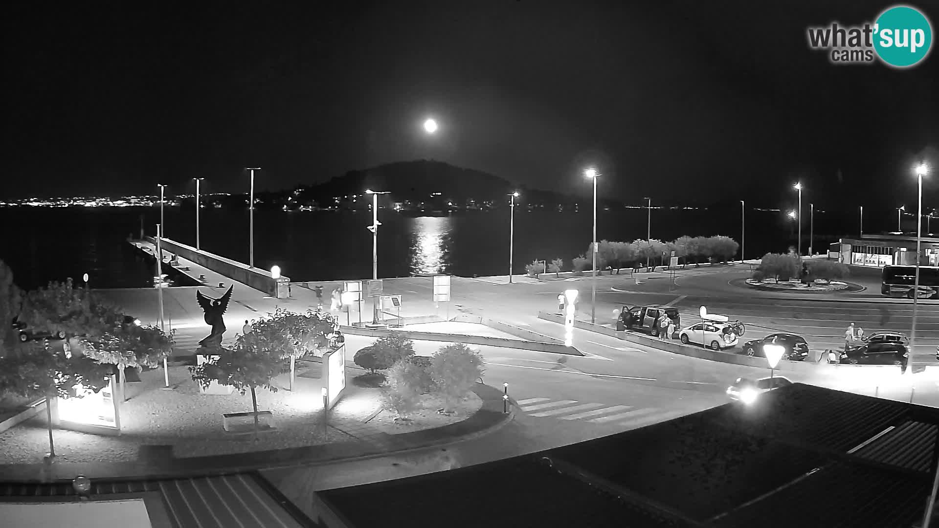 Webcam Ugliano – terminal traghetto da Preko a Zara