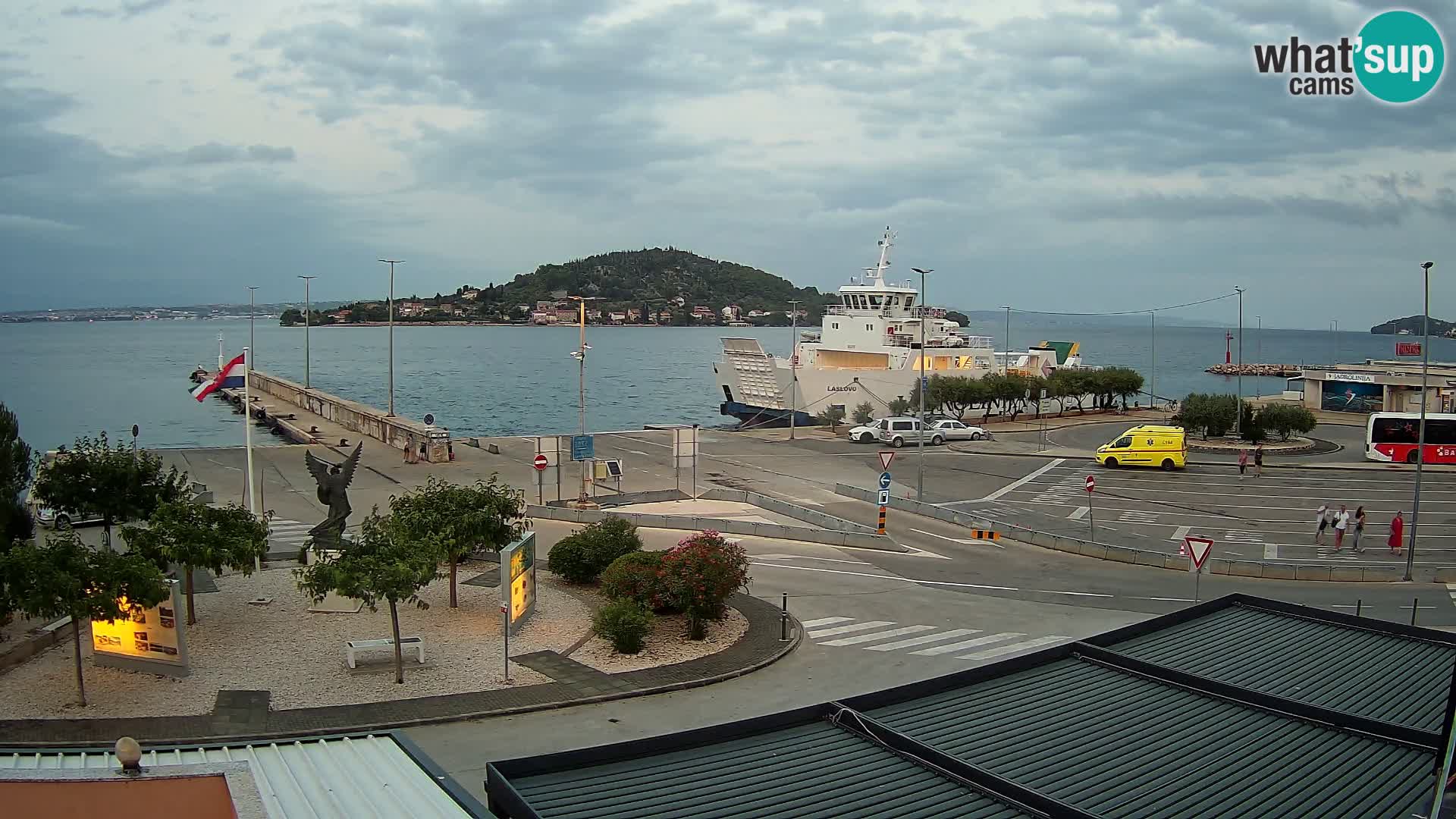 Cámara web UGLJAN – Transportar de Preko a Zadar