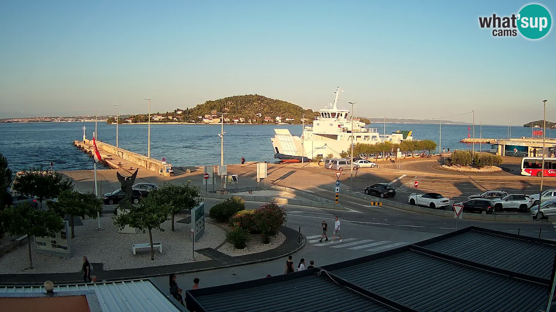 Cámara web UGLJAN – Transportar de Preko a Zadar