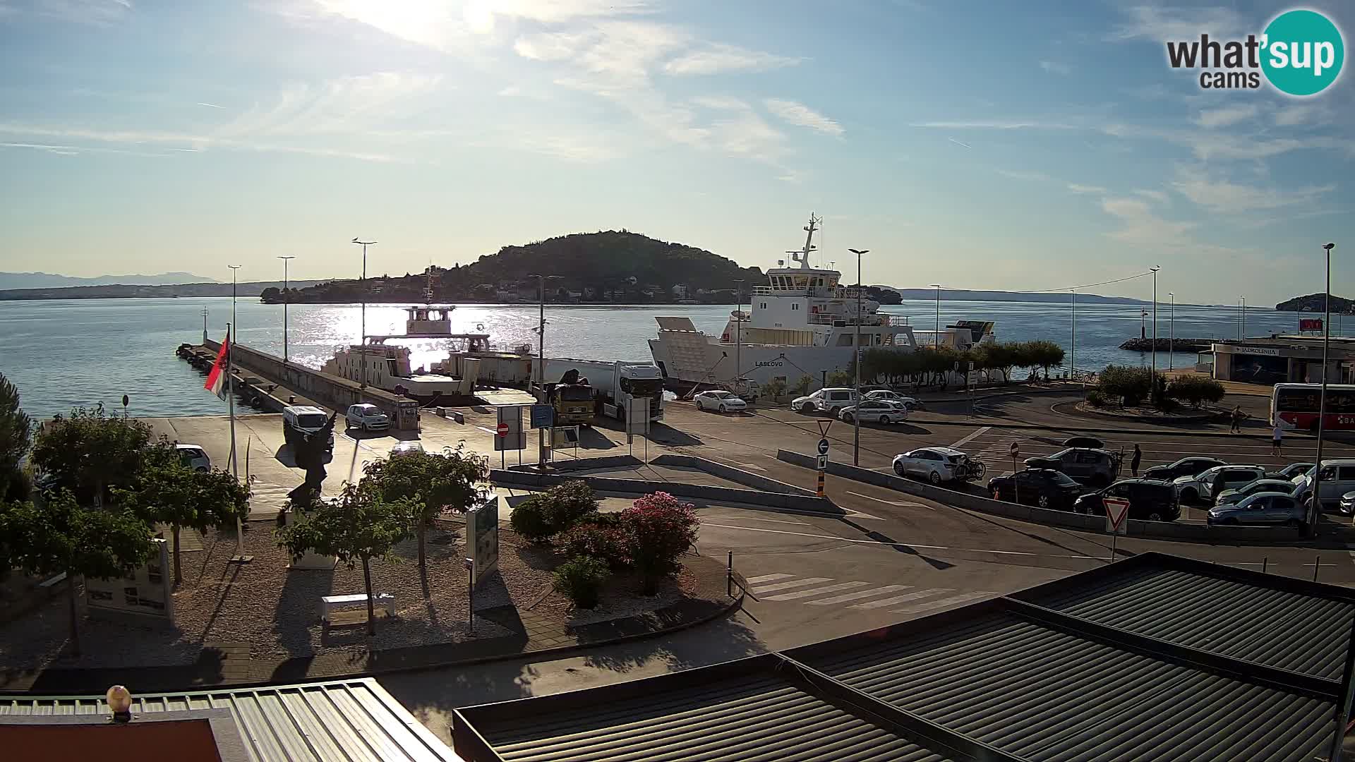Cámara web UGLJAN – Transportar de Preko a Zadar