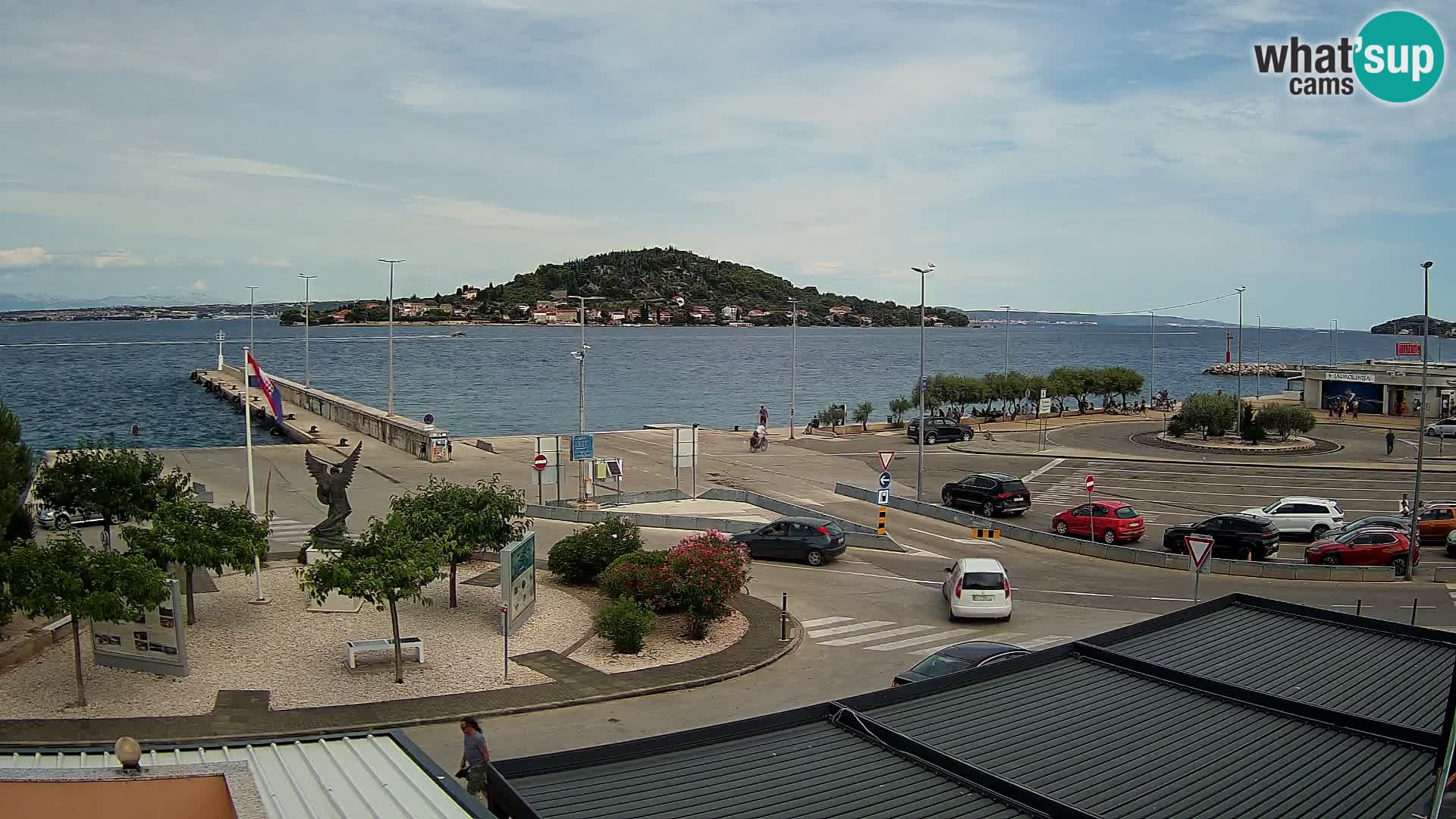 Web cam UGLJAN – Ferry de Preko à Zadar