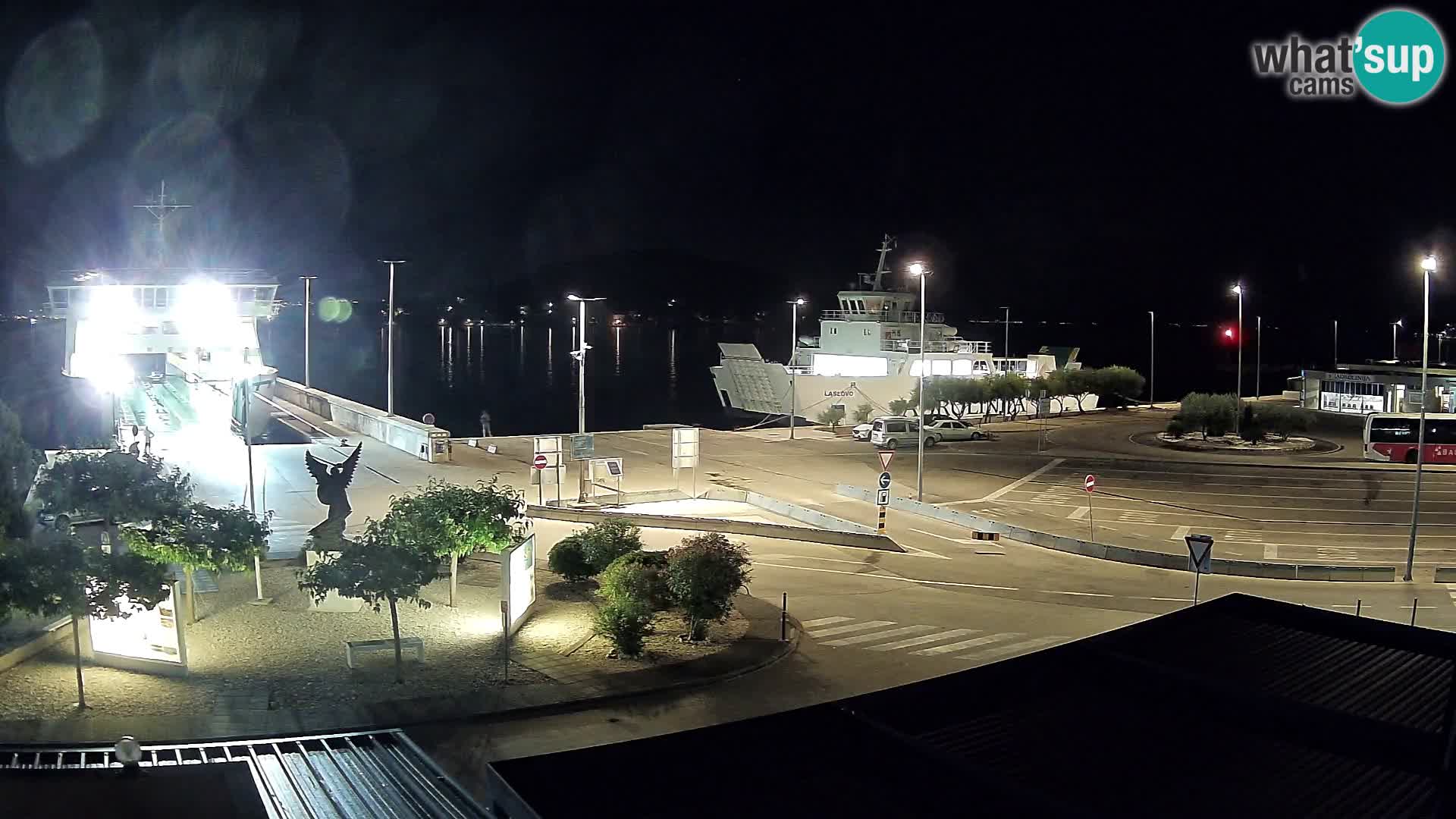 Webcam Ugliano – terminal traghetto da Preko a Zara