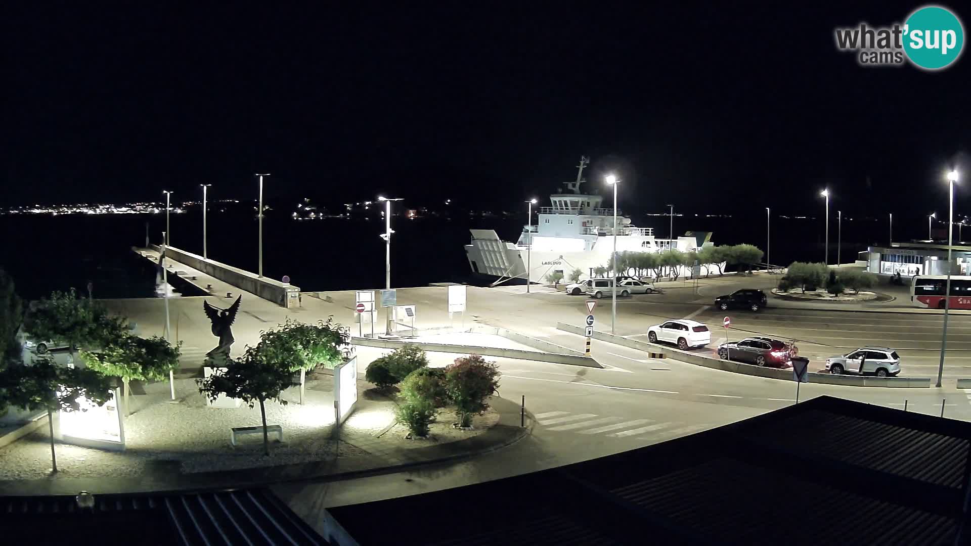 Spletna kamera Ugljan – trajekt Preko – Zadar