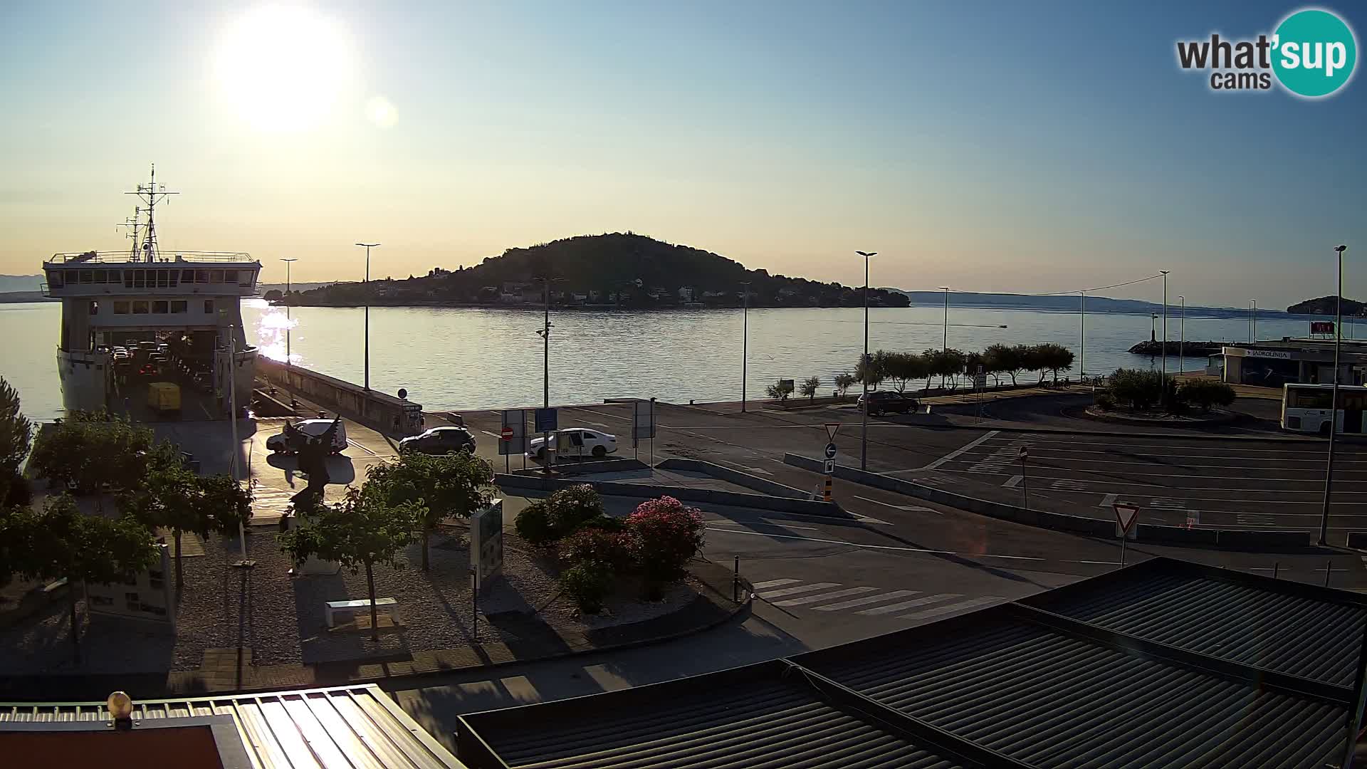 Webcam Ugljan – Preko Ferry to Zadar