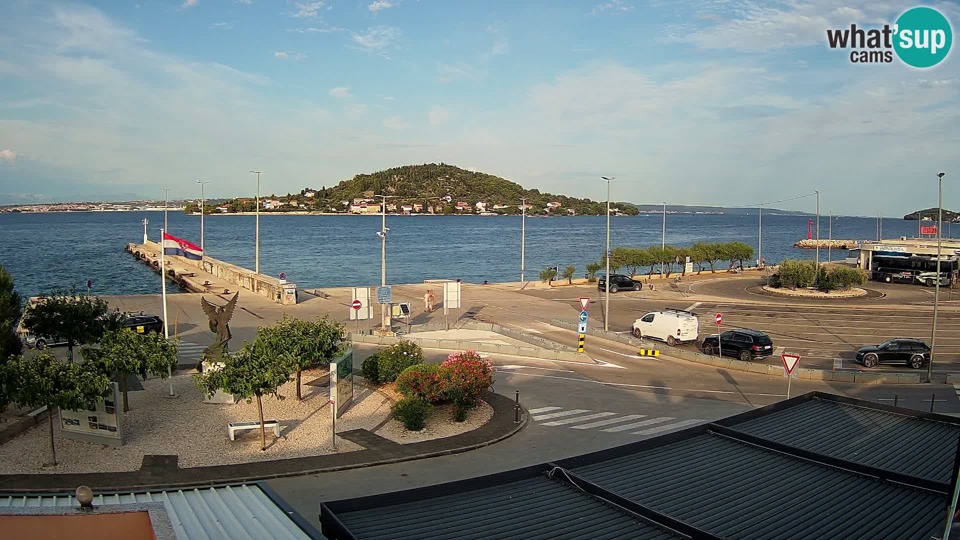 Webcam Ugljan – Preko Ferry to Zadar