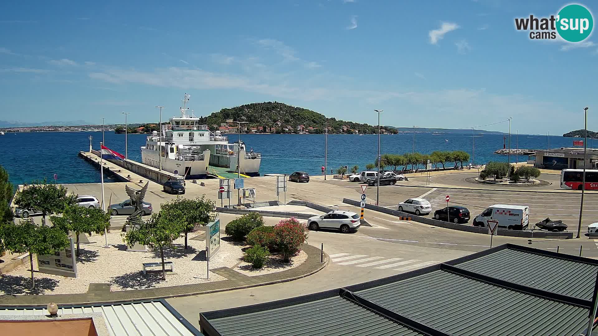 UGLJAN Webcam – Preko-Fähre nach Zadar