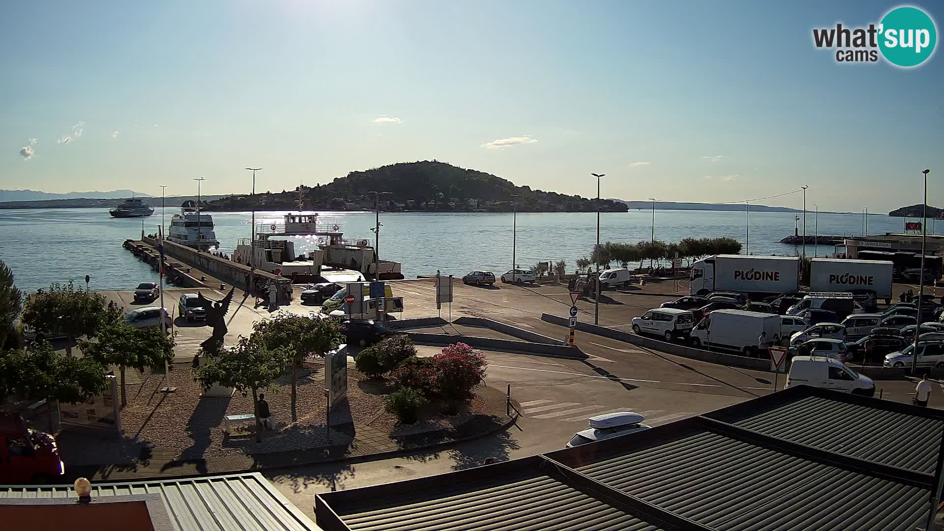 Webcam Ugljan – Preko Ferry to Zadar