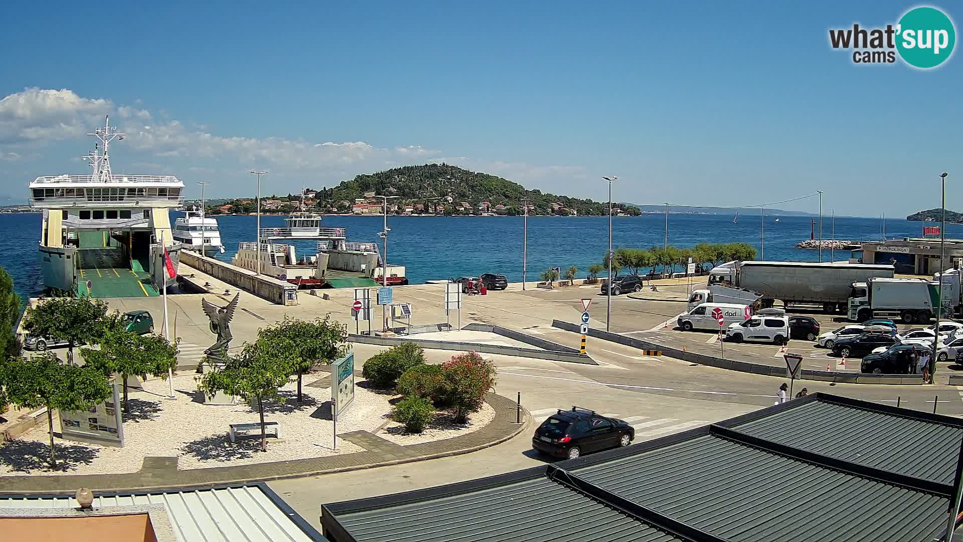 UGLJAN Webcam – Preko-Fähre nach Zadar