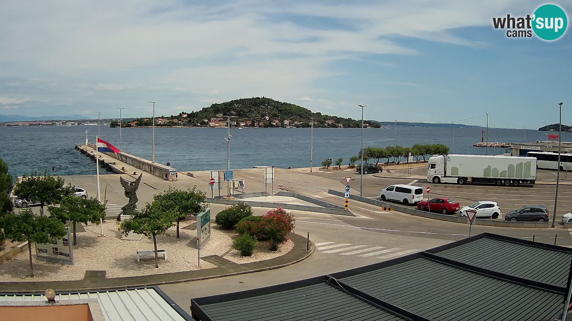 Web cam UGLJAN – Ferry de Preko à Zadar