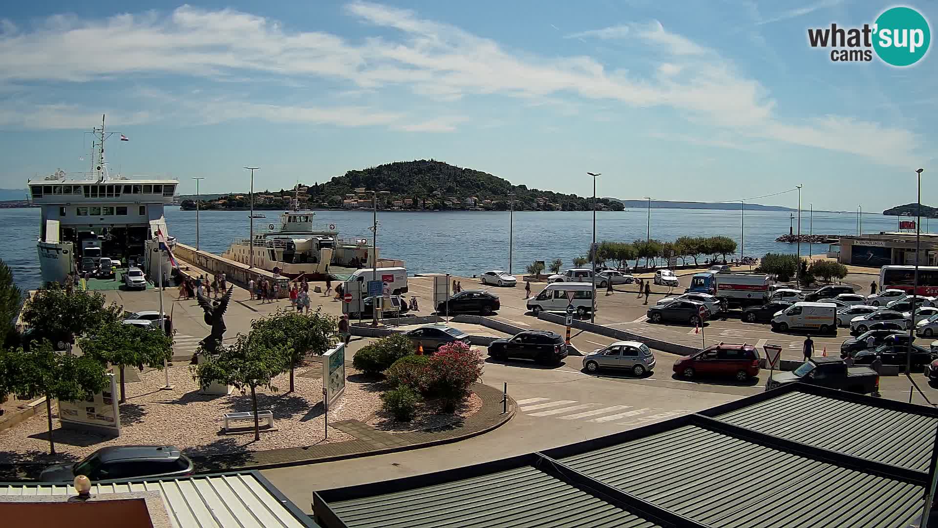 Web cam UGLJAN – Ferry de Preko à Zadar