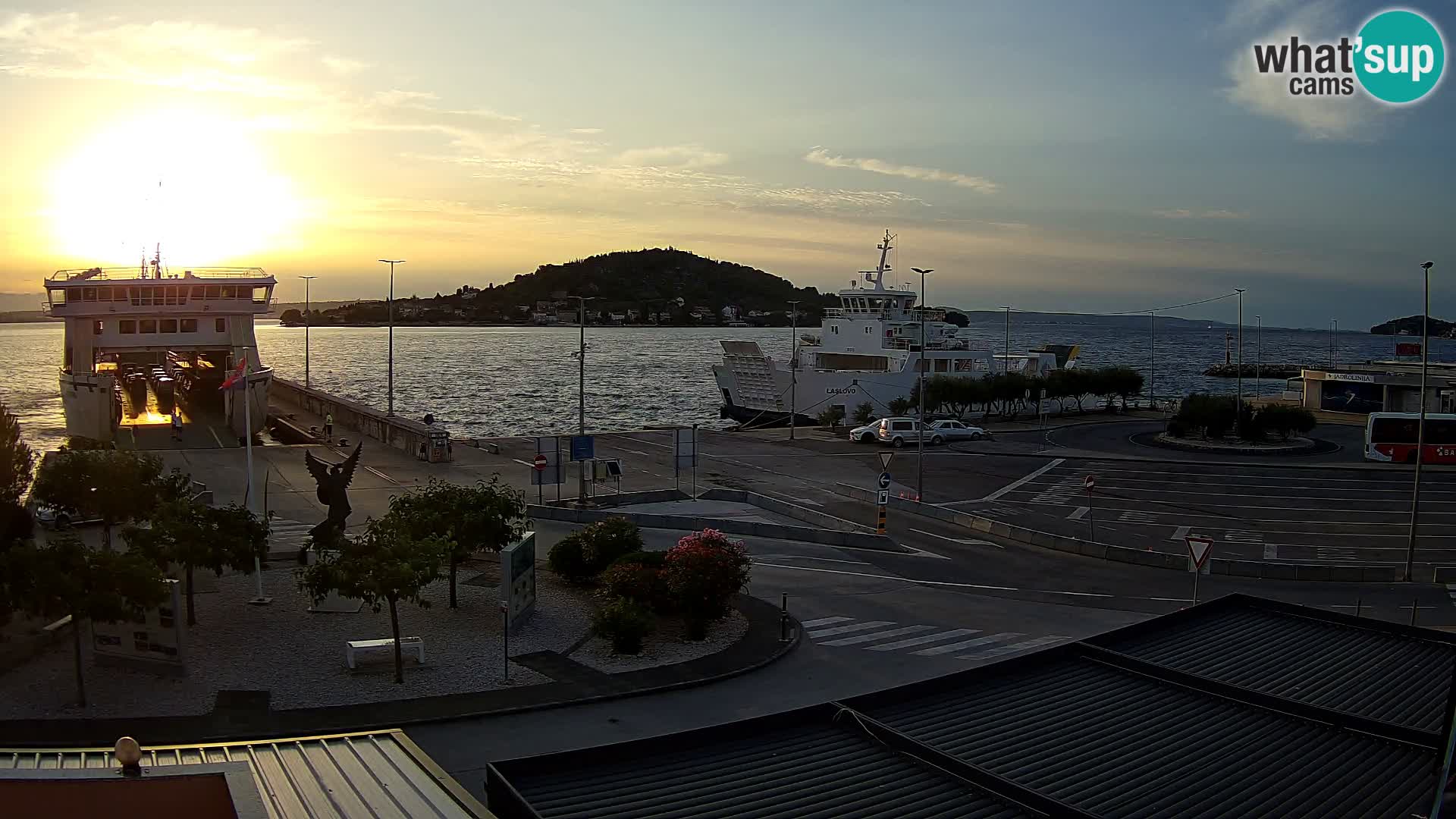 Web cam UGLJAN – Ferry de Preko à Zadar