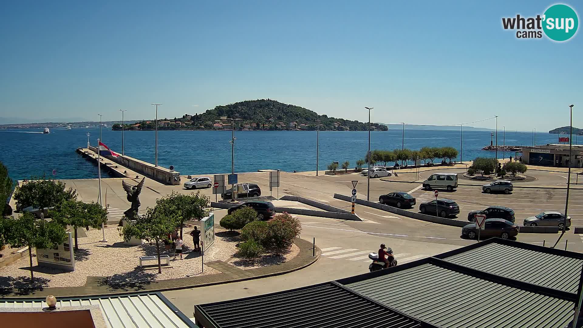 Web cam UGLJAN – Ferry de Preko à Zadar
