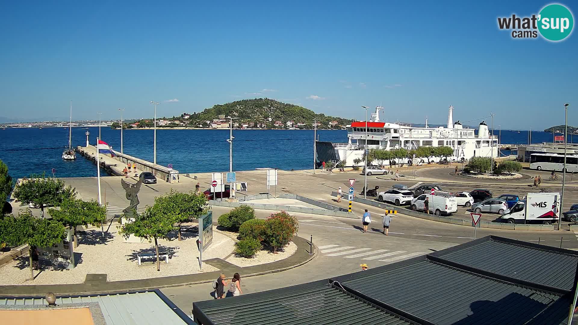 UGLJAN Webcam – Preko-Fähre nach Zadar