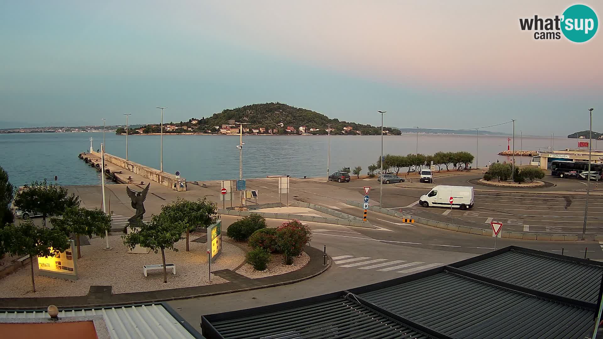 Web cam UGLJAN – Ferry de Preko à Zadar