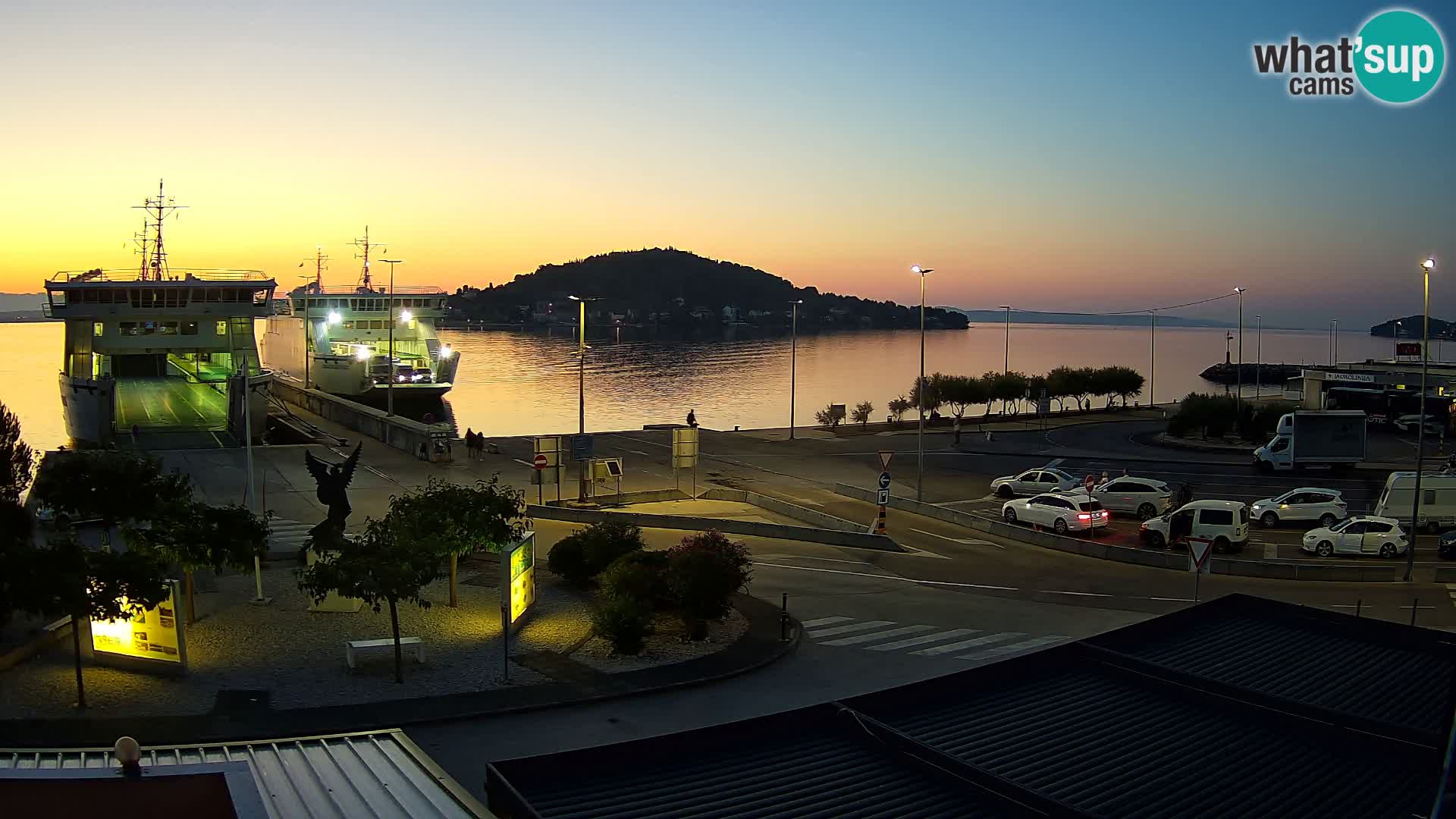 Cámara web UGLJAN – Transportar de Preko a Zadar