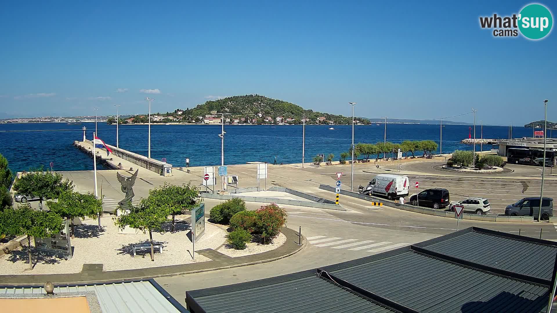 Cámara web UGLJAN – Transportar de Preko a Zadar