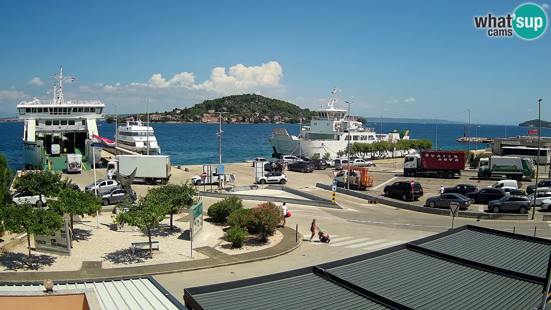 Web cam UGLJAN – Ferry de Preko à Zadar