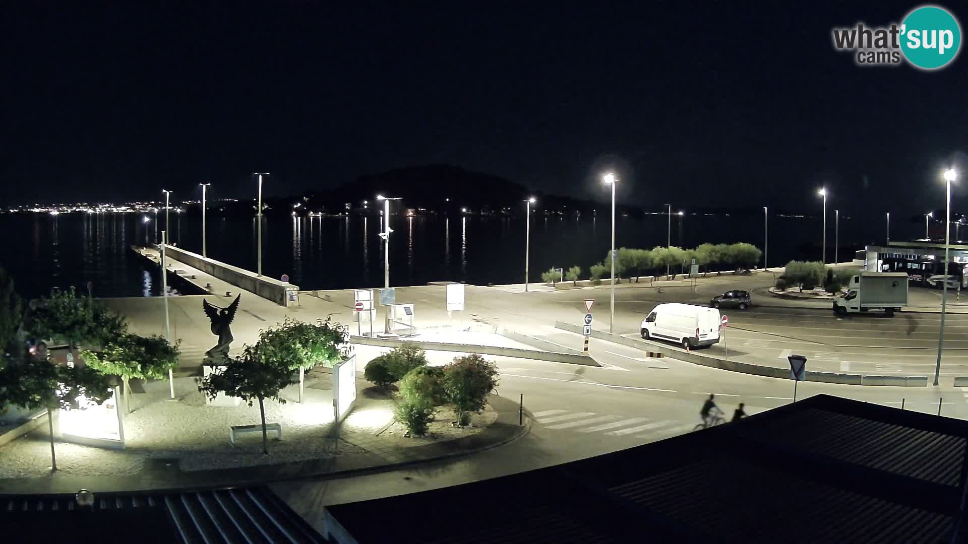 Spletna kamera Ugljan – trajekt Preko – Zadar
