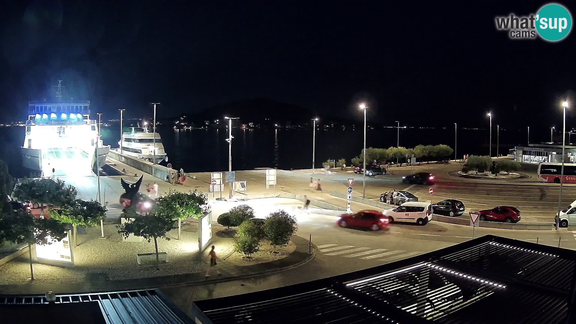Webcam Ugljan – Preko Ferry to Zadar
