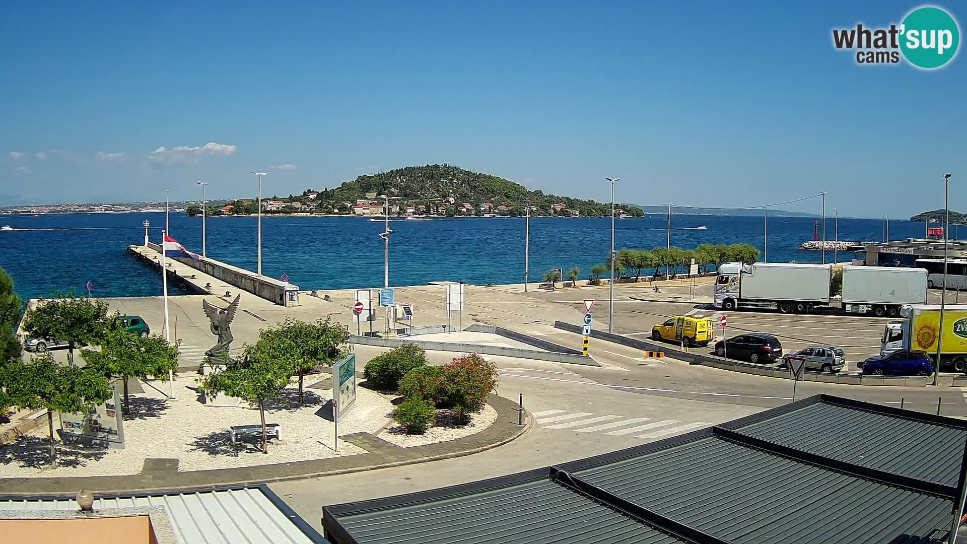 Cámara web UGLJAN – Transportar de Preko a Zadar