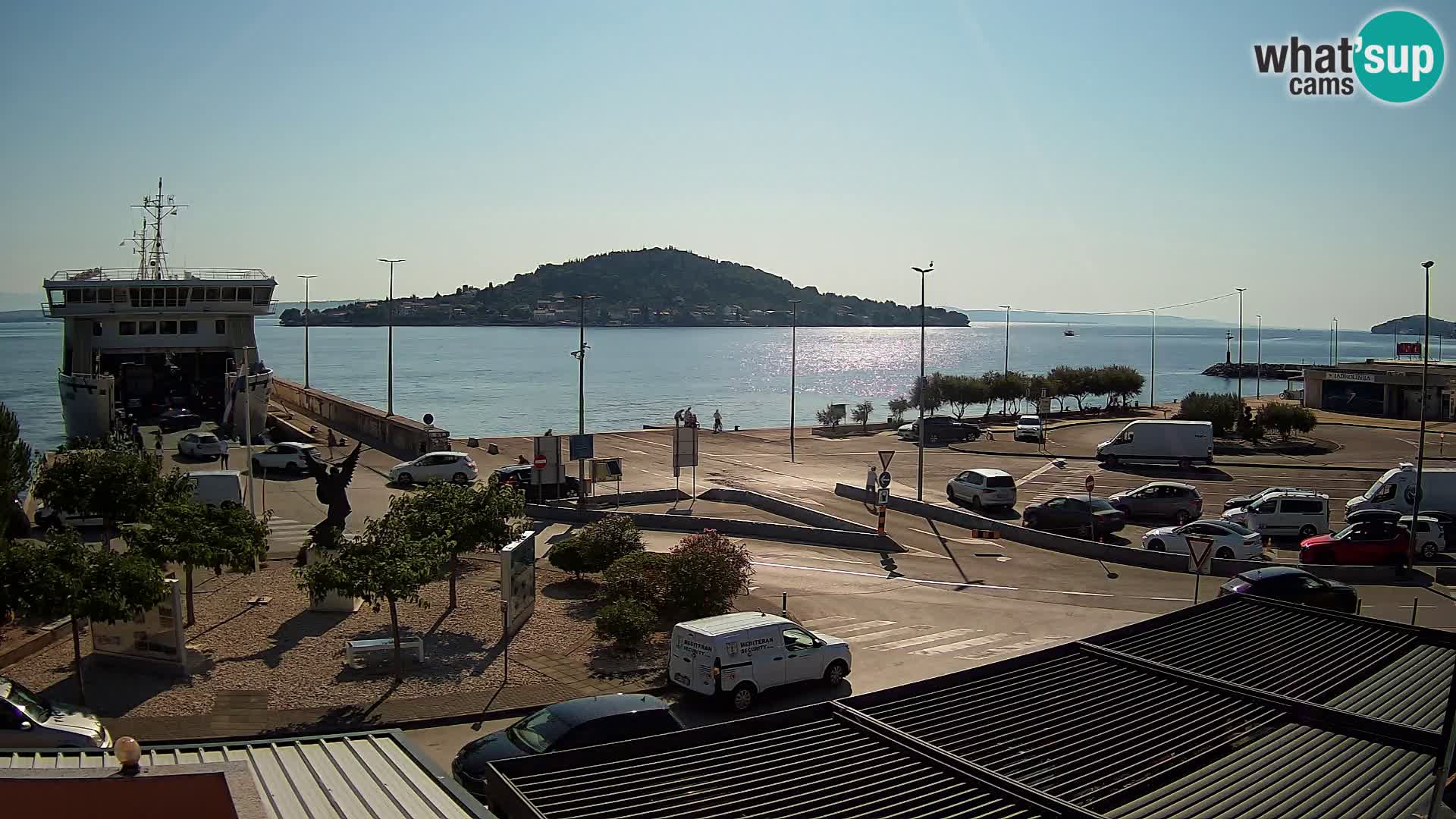 Webcam Ugljan – Preko Ferry to Zadar